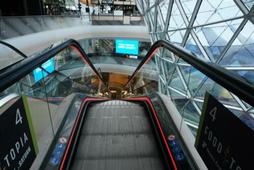 Europas längste Rolltreppe in MyZeil 